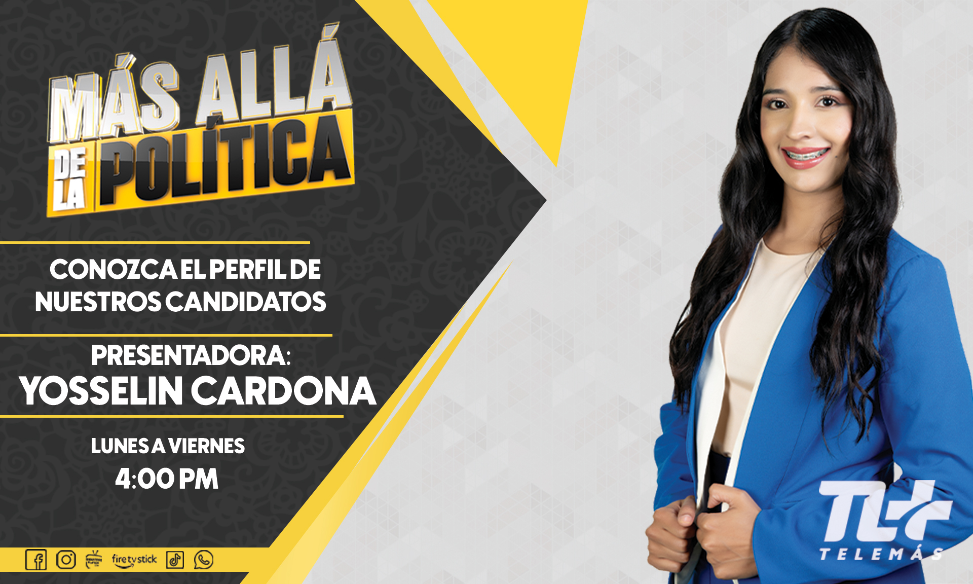 ARTE INVITADOS MAS ALLA DE LA POLITICA PRESENTADORA